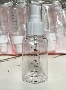 长嘴透明压瓶/乳液空瓶/分装瓶 挤压瓶 喷瓶100ml