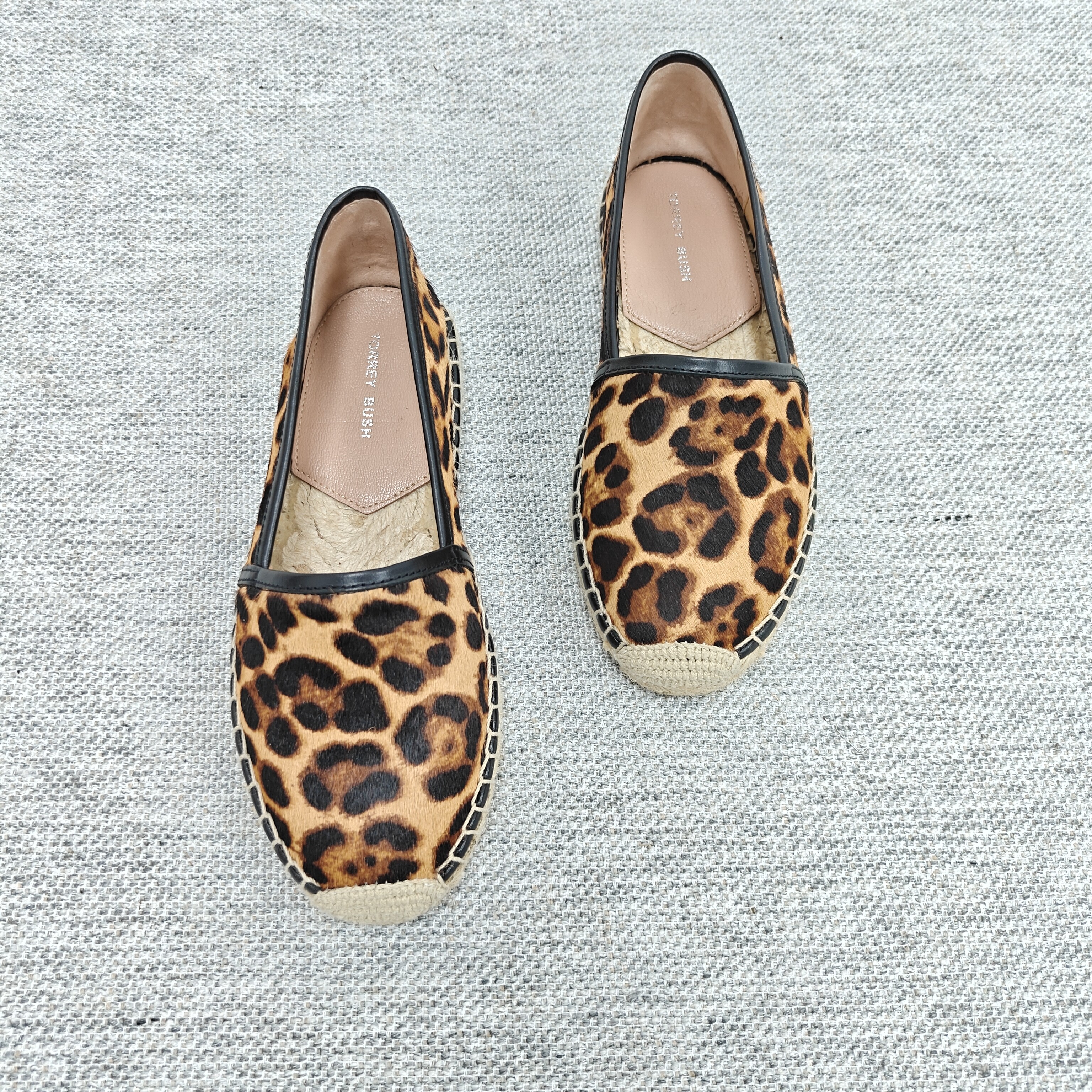 新款渔夫平底小香风春秋豹纹马毛鞋编织浅口鞋女韩版低跟圆头单鞋,淘宝优惠券,粉丝福利购,淘宝优惠卷