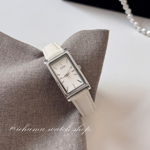 初目iChumu手表女高级感皮带表方形石英表极简风女士女款2025新款 - 图2