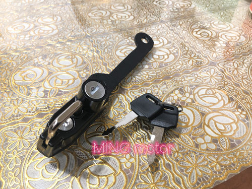 适用 贝纳利752s BJ750GS 改装头盔锁 752S专用头盔锁 头盔防盗锁 - 图0