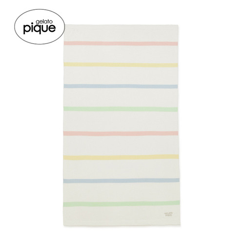 gelato pique26春夏新品女毯子奶昔彩色条纹盖毯居家PWGG261709 - 图2