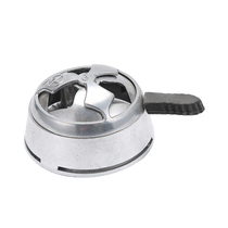 Aluminum alloy carbon parting strip handle with lid insulated water smoke accessories