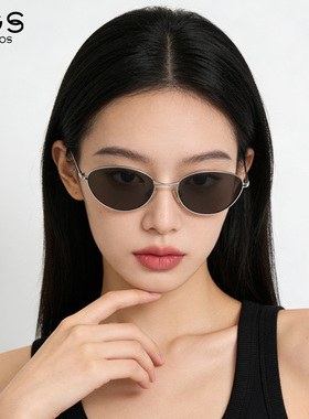 【】威古氏复古猫眼墨镜时尚大框/老钱风小框防晒高级感太阳眼镜