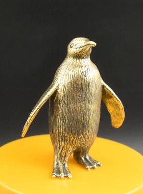 手把件镇纸企鹅摆件桌面