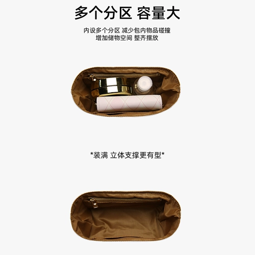 Вкладыш, легкая и тонкая маленькая сумка с молнией, сумка-органайзер