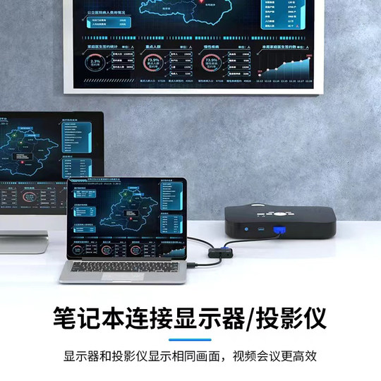 Lianjue hdmi to vga/hdmi one to two splitter