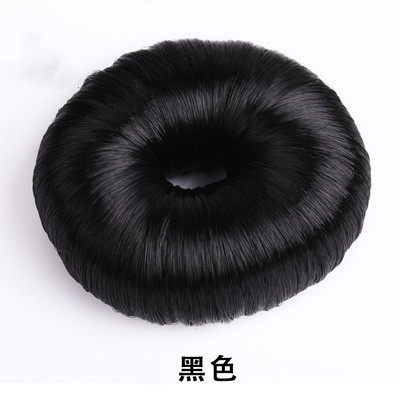 甜甜圈盘发器女懒人蓬松扎丸子头的发圈儿童神器假发花苞头饰发饰 - 图3