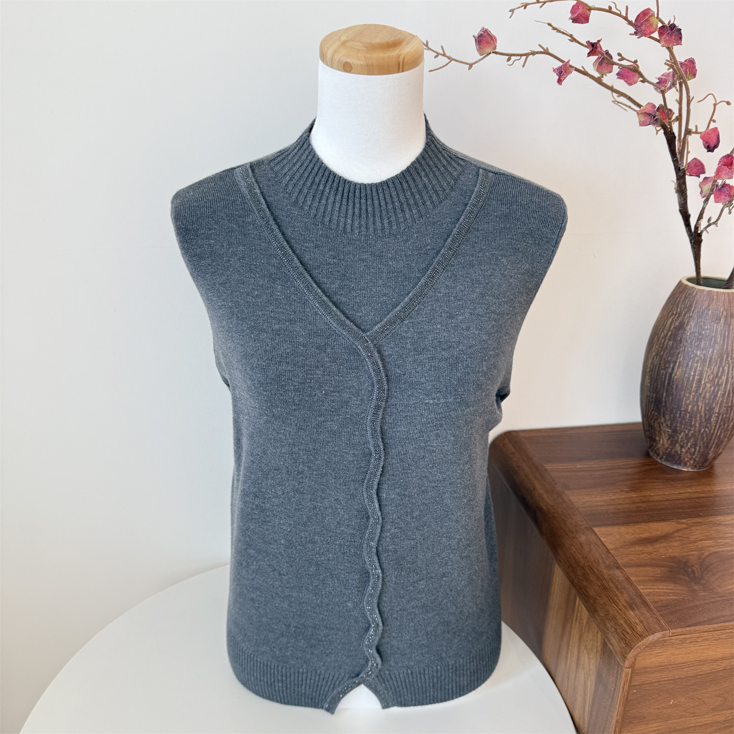 时尚妈妈洋气秋装长袖毛衣上衣中年妇女针织衫中老年女秋冬打底衫,淘宝优惠券,粉丝福利购,淘宝优惠卷