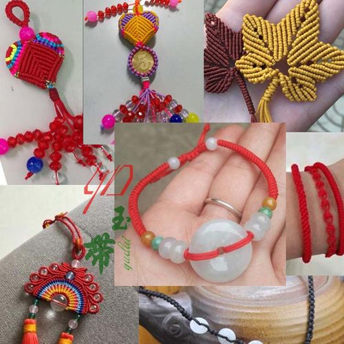 130米正品72号玉带牌玉线0.8mm特密台湾线手链项链吊坠红绳编织线 - 图2