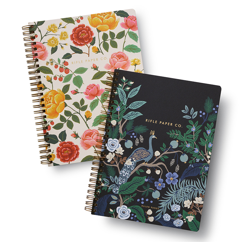 美国Rifle Paper CO.金属线圈横线笔记本可爱少女心简约ins风本子 - 图2