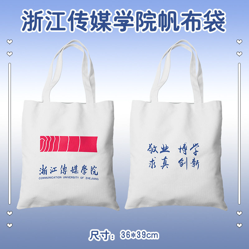 艺术类院校帆布袋 北京电影广州美术上海戏剧学院书包单肩手提包