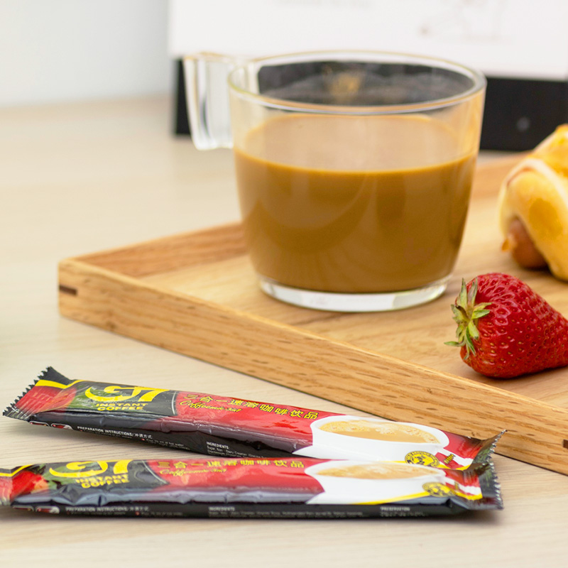 越南特产中原G7三合一速溶咖啡粉中文版 20条50条100条包邮 - 图1