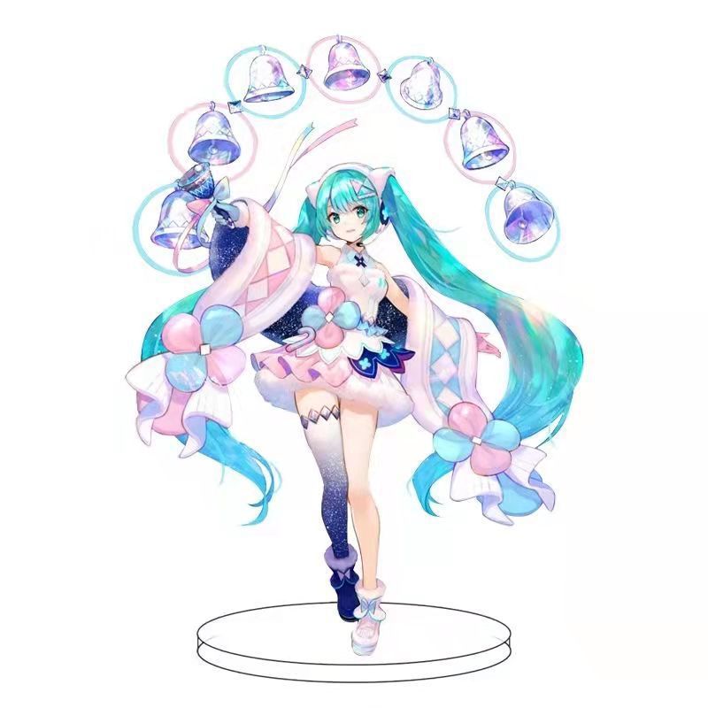 初音未来周边立牌miku同人双面亚克力桌面人形摆件二次元学生礼物 - 图2