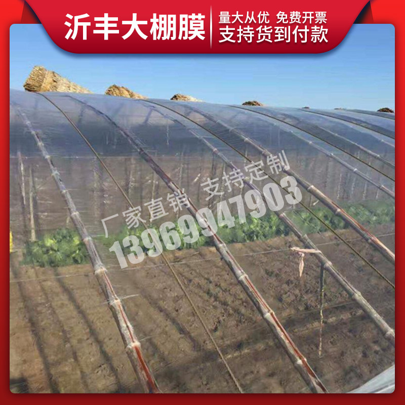 进口大棚膜消雾PO种植蔬菜草莓无滴膜塑料薄膜防晒加厚养殖黑白膜