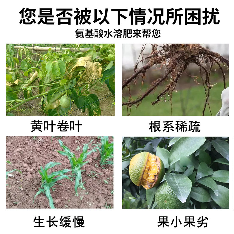 氨基酸水溶肥农用果树蔬菜花卉植物通用型生根壮苗微量元素叶面肥,淘宝优惠券,粉丝福利购,淘宝优惠卷