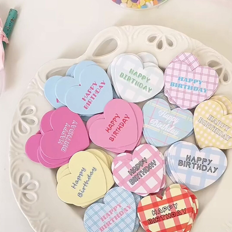 INS格子爱心云朵HBD迷你毛球帽蛋糕装饰可爱冰激凌蜡烛甜品台插件,淘宝优惠券,粉丝福利购,淘宝优惠卷