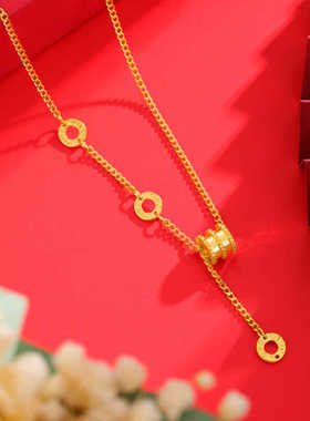 项链玖鸣越南沙金好看喜欢满意