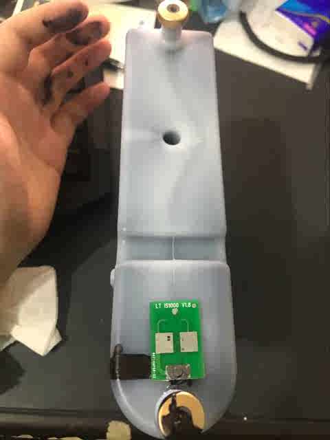 The strongest and exclusive Lingda inkjet printer LT1000/LT700 series ink L-B801+thinner L-700 ink cartridge