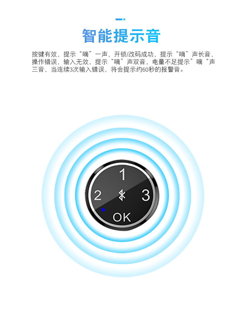 顺丰包邮 XIAOBOSHI小博士138-2-BCS智能密码蓝牙锁 文件柜抽屉锁 - 图2