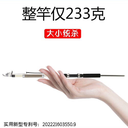 赵太公专利自动钓鱼竿弹簧竿套装自弹式海竿小弹竿跳杆超高灵敏度 - 图1