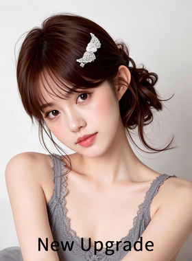 爱心夹子头饰发夹女2026新款