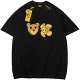 Tide, летняя футболка для влюбленных для отдыха подходит для мужчин и женщин, короткий рукав, оверсайз