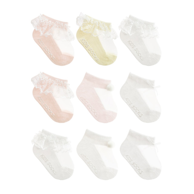 Baby girl lace boat socks summer ultra-thin boneless socks