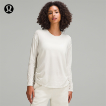 Lady Side-Cincis cotton long sleeve T-shirt -- lululemon -- LW3FZ0S