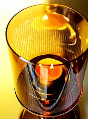 佛堂梵文雕刻灯台祝福楞严咒家宅