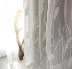 Cửa sổ sash Hàn Quốc sậy gạc mặt trời hoa rèm phong cách Bắc Âu thêu thêu phân vùng ban công gạc - Phụ kiện rèm cửa Phụ kiện rèm cửa