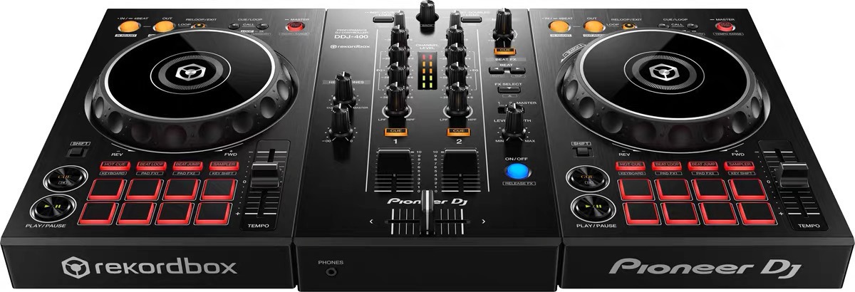 先锋Pioneer DDJ 400入门小控制器，新手入门打碟机一体机 - 图1