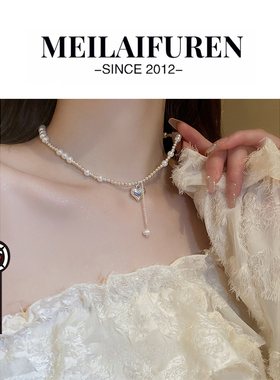 顺丰包邮爱心项链轻奢小众