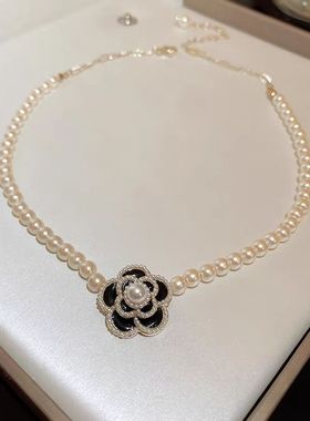 顺丰包邮珍珠项链小众设计