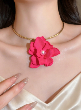 MEILAIFUREN花朵珍珠项链女款
