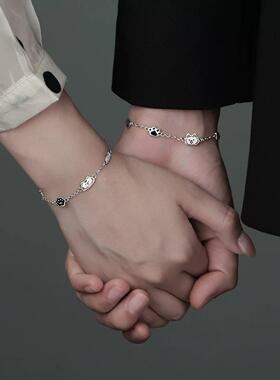 轻奢小众百搭高级感猫狗日记手链