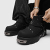 Subculture Martin boots men's thick-soled heightening short boots cos personality punk style work boots high-end Chelsea boots