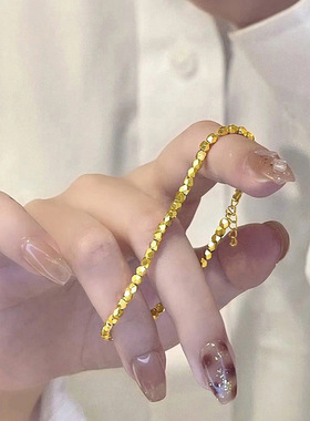 碎银几两手链女小众设计感