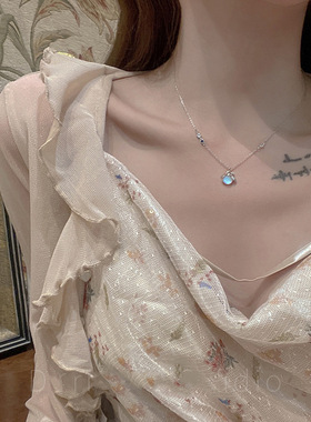 萤火虫项链轻奢小众女礼物