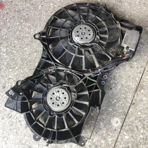 适用奔驰 ML350 GL400 GL450 GL550 GL320冷却电子扇电机模块拆车 - 图0