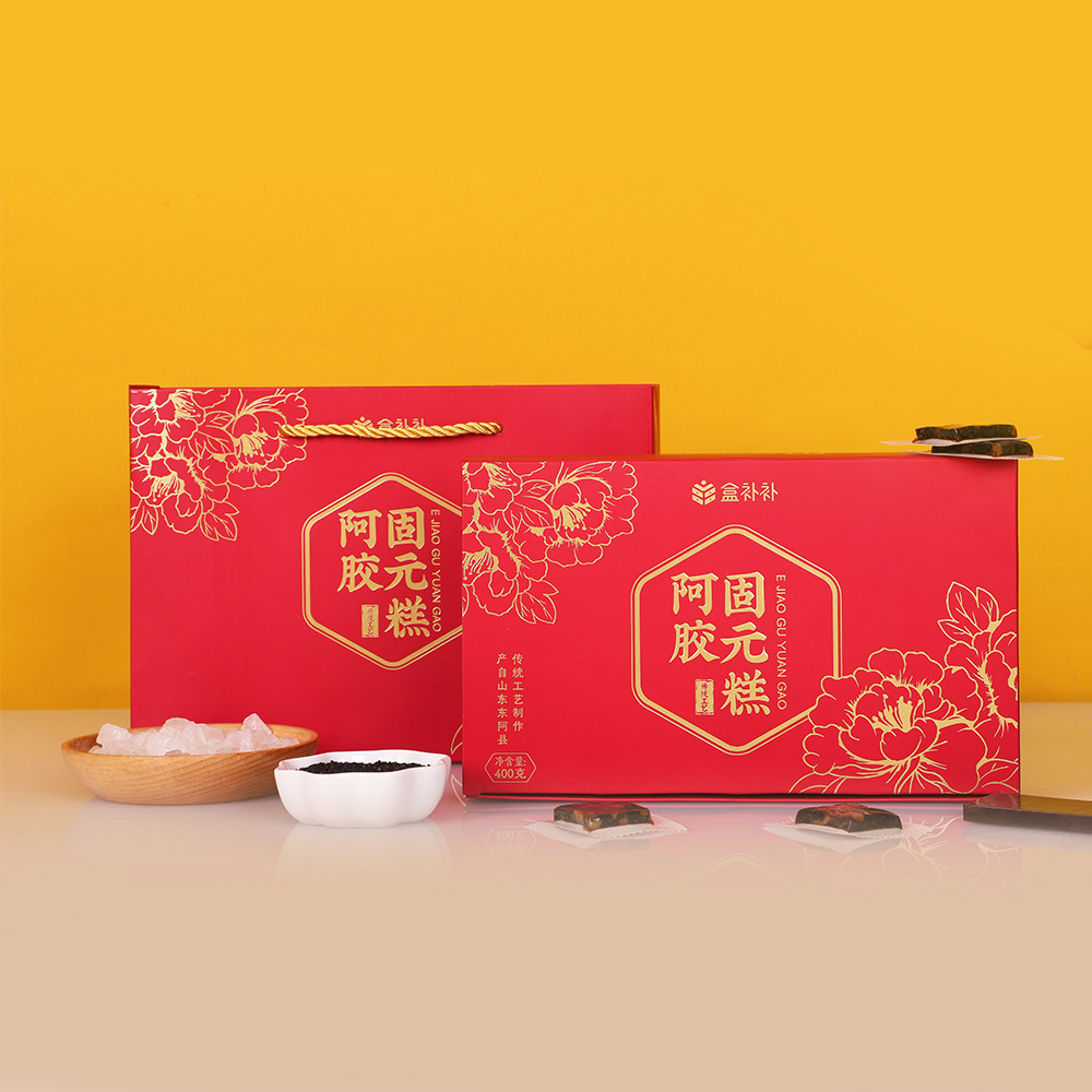 盒补补 阿胶固元糕 400g中秋送礼滋补礼盒,淘宝优惠券,粉丝福利购,淘宝优惠卷
