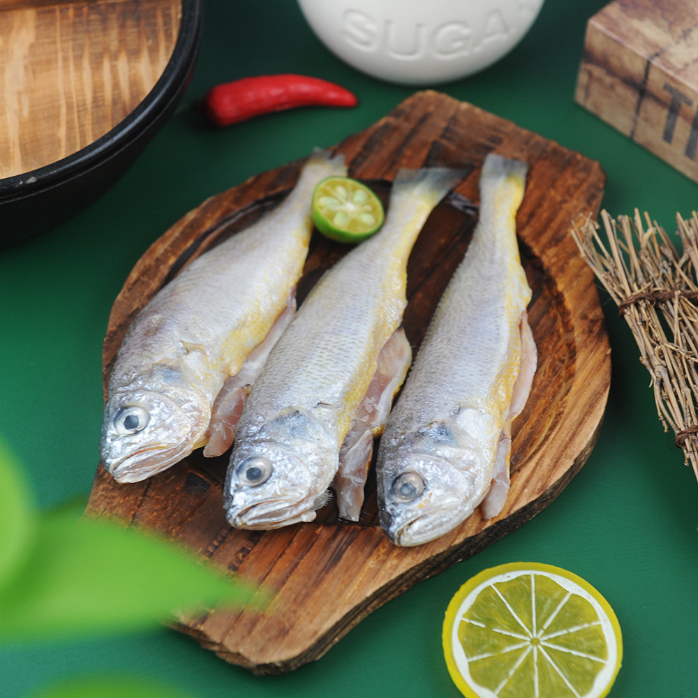 全清小黄鱼 1.2kg (50-80g/条)舟山三去小黄鱼 烧烤食材,淘宝优惠券,粉丝福利购,淘宝优惠卷