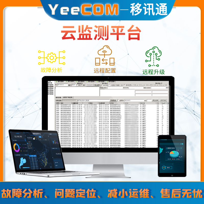 YeeCOM工业4G透传DTU模块485串口232采集物联网MQTT轮询websocket-图1