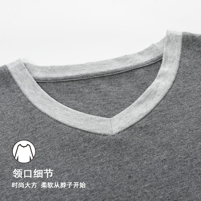 长袖睡裙男士春秋季连体纯棉睡衣 我丽睡裙