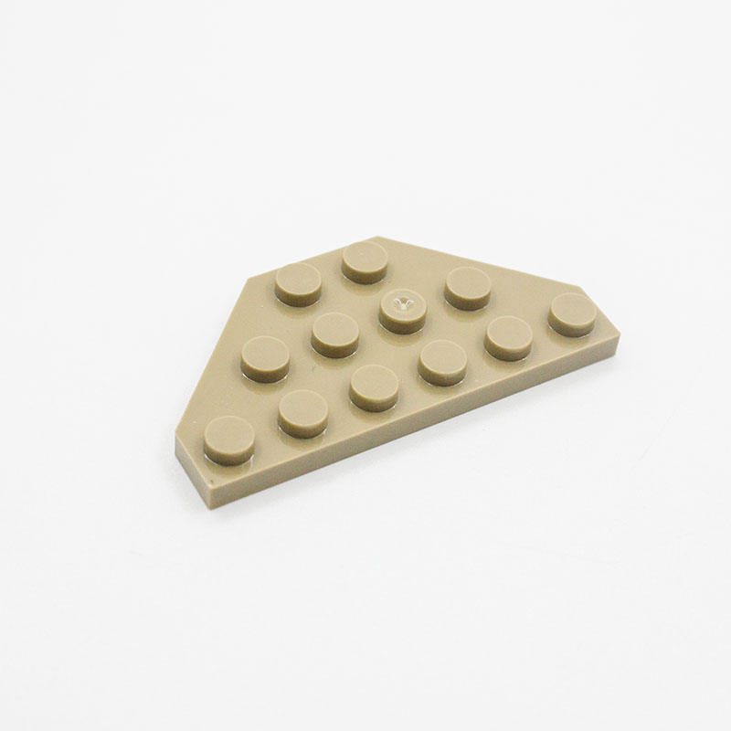 兼容乐高2419 43127国产科技教育积木零件3x6楔形板矮砖 小颗粒 - 图1