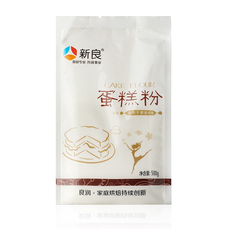 新良蛋糕粉500g*2低筋面粉小麦粉烘焙家用自制蛋糕专用粉非高筋粉 - 图3