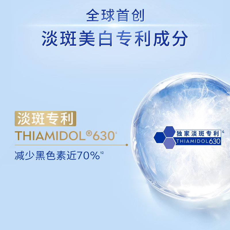 【618开抢】妮维雅630防晒隔离轻薄SPF50焕白面部通勤2支装