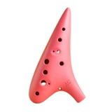 Смола Ocarina 12 -Hole Пластиковая средняя средняя часть AC Двенадцать -отверстие вход вступительный прибор для начальной школы ученик Di Di Professional Pelief
