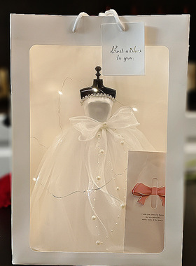 公主女孩玩具婚纱模型手办礼盒18岁成年礼节日送女友超大生日礼物