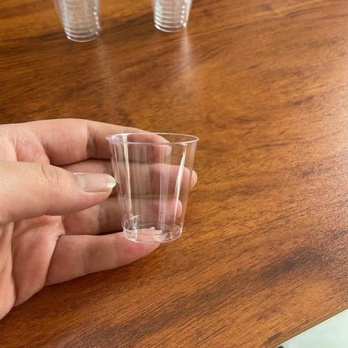 开普特一次性酒杯45ml硬塑料小杯子24只/包食品级材质PS聚苯乙烯 - 图3