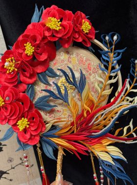 中式高端婚礼重工DIY材料包